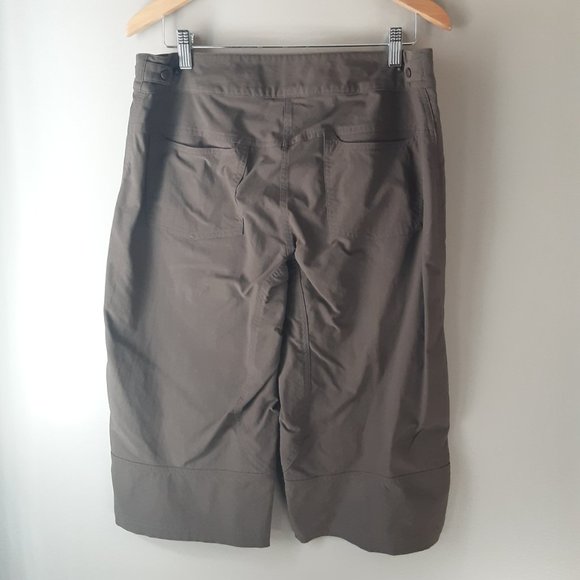 MEC Women's Outdoor Tech Pants Taupe Grey Size 12 - Picture 7 of 14